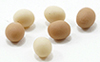 Dollhouse Miniature Eggs, 6Pc