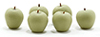 Dollhouse Miniature Green Apples, 6Pc