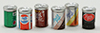 Dollhouse Miniature Pop Cans, Assorted, 6Pk