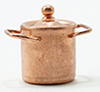 Dollhouse Miniature Copper Pot