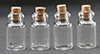 Dollhouse Miniature Empty Jars, 4Pk