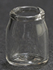 Dollhouse Miniature Empty Glass Jar