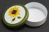 Round Tin, Sunflower Design