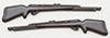 Dollhouse Miniature Rifles, 2/Pk