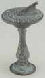 Dollhouse Miniature Sundial, Aged