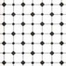 Dollhouse Miniature Floor Paper: Diamond Tiles, Black& White