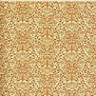 Dollhouse Miniature Wallpaper: Acorns, Brown On Cream