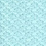 Dollhouse Miniature Wallpaper: Tulip Arabesque, Sea Green