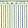 Dollhouse Miniature Wallpaper:1/2" Scale Regency Stripe, Blue