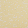 Wallpaper, 3pc: Soft Yellow with Clouds