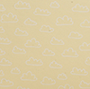 Wallpaper, 3pc: Soft Yellow with Clouds
