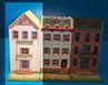 Dollhouse Miniature Row House