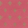 Dollhouse Miniature Wallpaper, Majestic, Burgundy