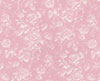 Dollhouse Miniature Wallpaper Tiffany Reverse, Rose