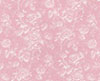 Dollhouse Miniature Wallpaper Tiffany Reverse, Rose