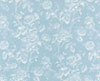 Dollhouse Miniature Wallpaper Tiffany Reverse, Lt Blue