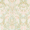 Dollhouse Miniature Wallpaper, Bonjour, Seafoam