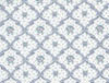 Dollhouse Miniature Wallpaper, Fleur D'Amour, Blue