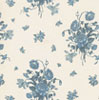 Dollhouse Miniature Wallpaper, Rio Dante, Blue