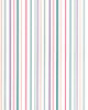 Dollhouse Miniature Wallpaper, Jewel Stripe