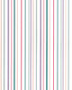 Dollhouse Miniature Wallpaper, Jewel Stripe