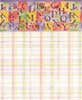 Dollhouse Miniature Wallpaper, ABCW Blocks (Pastel)