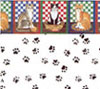 Dollhouse Miniature Wallpaper, Cat's Meow