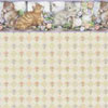 Dollhouse Miniature Wallpaper, Purrfect Kitties