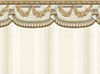 Dollhouse Miniature Wallpaper Tara, White