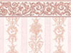 Dollhouse Miniature Wallpaper, Symphony Stripe, Pink