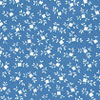 Dollhouse Miniature Wallpaper, Baby Breath, Blue