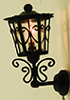 Dollhouse Miniature Ornate Carriage Sconce