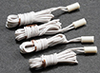 Dollhouse Miniature Bi-Pin Socket, 3/16 with 10In. Leads, 4/Pk