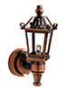 LED Battery Carriage Light with Wand, Bronze, CR1632 Battery Included, 3 Volt