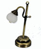 LED Battery Table/Desk Lamp with Wand, Antique Brass,  CR1632 Battery Included, 3 Volt