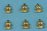 Dollhouse Miniature Teddy Bear-Gold 6Pcs