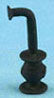 Dollhouse Miniature Pot Belly Stove