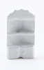 Dollhouse Miniature 1/144Th Scale Corner Hutch