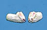 Dollhouse Miniature Bunny Slippers