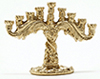 Dollhouse Miniature Menorah