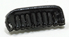 Dollhouse Miniature Black Comb