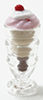 Dollhouse Miniature Sundae