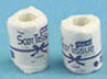 Dollhouse Miniature Toilet Tissue 2Pkg.