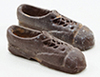 Dollhouse Miniature Men's Shoes