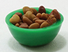 Dollhouse Miniature Bowl Of Nuts