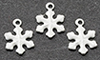 Dollhouse Miniature White Snowflakes 3 Pcs.