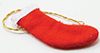 Dollhouse Miniature Red Stocking