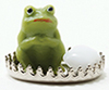 Dollhouse Miniature Frog Soap Dish