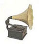 Dollhouse Miniature Victrola Phonograph