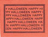 Dollhouse Miniature Halloween Place Mat